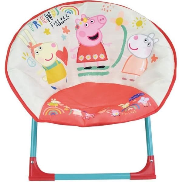 FUN HOUSE Peppa Pig Moon sits - Fällbar - H.47 x B.54 x D.42 cm - För barn