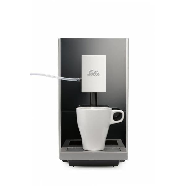 Kaffemaskin med kvarn - SOLIS - Caffe & Più - Svart