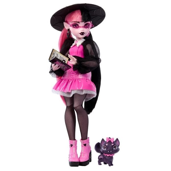 Monster High Draculaura docka med husdjur och tillbehör HRP64