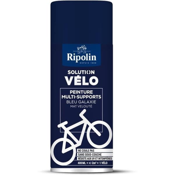 Ripolin Multi-Surface sprayfärg Blå Galaxy matt, 400 ml – aerosol för flera underlag Blå Galaxy (matt) 400 ml