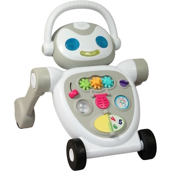 Baby Walker - BAMBISOL - Nono the Robot - Från 10 till 36 månader - Talking - Musical - Interactive Electronic Games - White