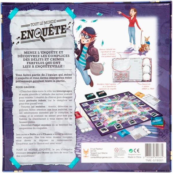 TOPI-SPEL Alla undersöker - Partyspel