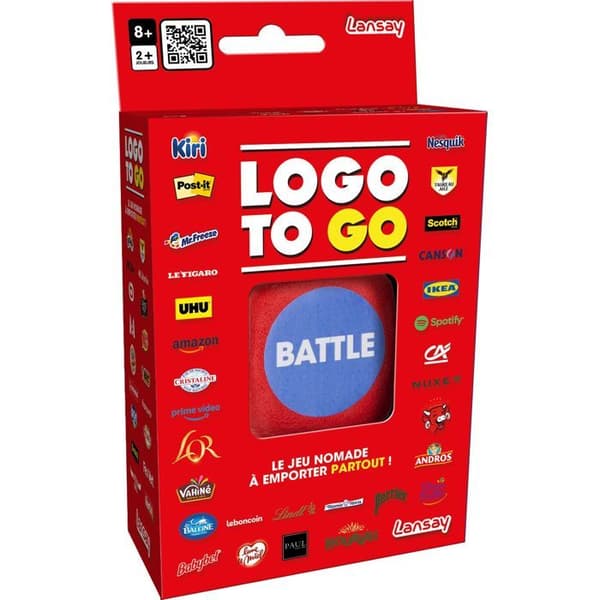 LOGO TO GO - Brädspel - LANSAY - Från 8 år