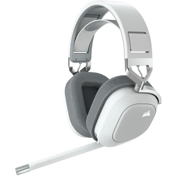 Spelhjälm - Corsair HS80 Wireless - White - Omnidirectional Microphone