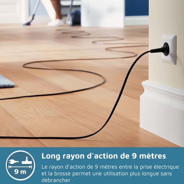 Dammsugare i påsar - PHILIPS - XD3100/06 - 900 W - 79 dB - Lila