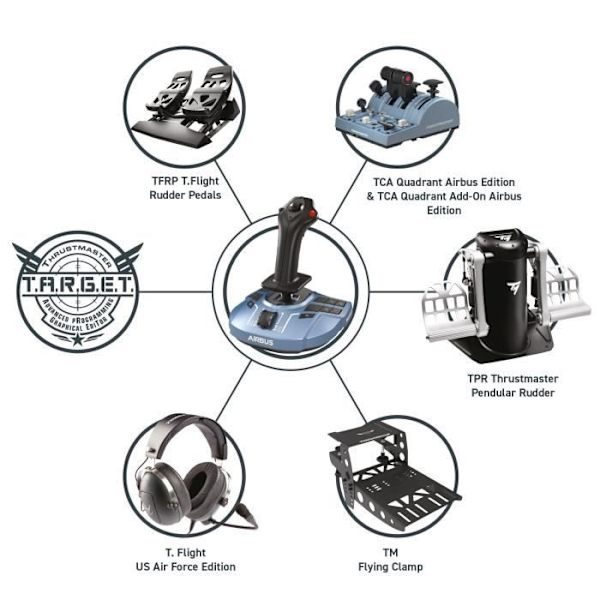 Joystick Thrustmaster TCA Sidestick X Airbus Edition - Xbox Series X | S och PC