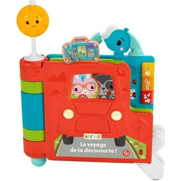Fisher -Price My Big Scalable Activity Book, Electronic Activity Toy & Activity Center - Från 6 månader
