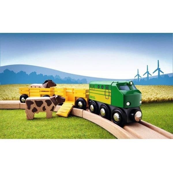 BRIO World - 33404 - Farm Animal Train