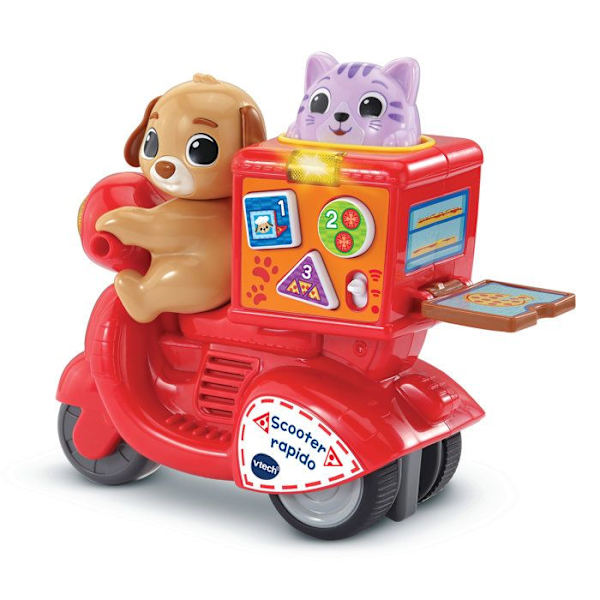 VTECH BABY - TRYCK & GO SCOOTER RAPIDO - Röd