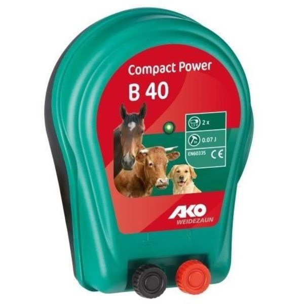 Kerbl - Ako Compact - Energizer - Power B40 strömförsörjningsenhet - 2 x 1,5 V - 1847