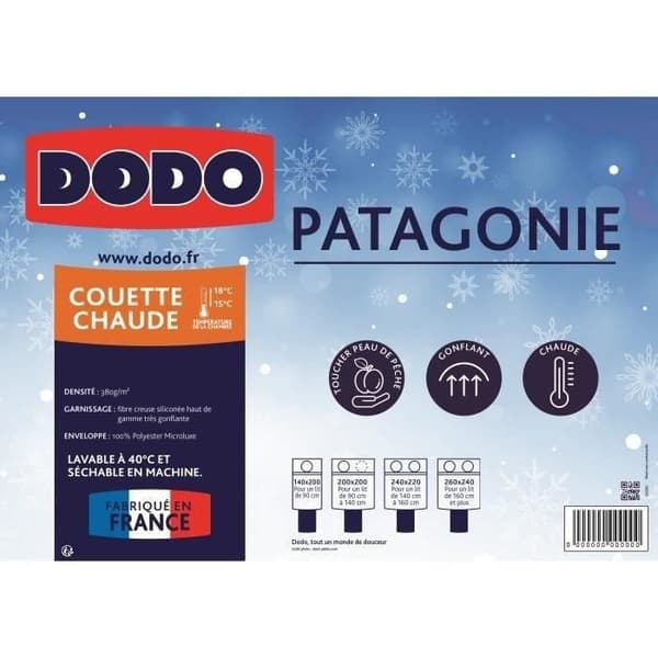 DODO Patagonia varm täcke - 220x240 cm