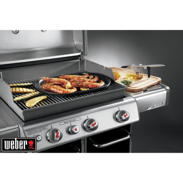 WEBER Keramisk plancha - Stor modell - 48x34,5 cm