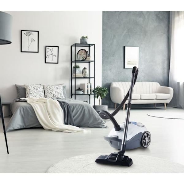 DOMO DO7291S - Kanisterdammsugare 3L - 700W - 68dB - Justerbar sugkraft - Deep Clean golvborste