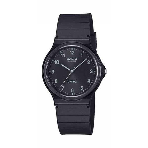 Klocka - CASIO - MQ-24B - Unisex - Svart - Kvarts - Analog