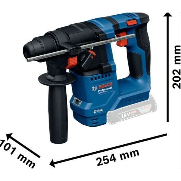 18V SDS-plus borrhammare GBH 18V-18  Solo Case - Bosch Pro