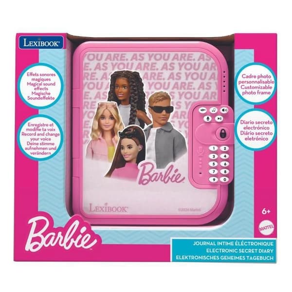 Barbie Elektronisk Dagbok med Kassaskåp