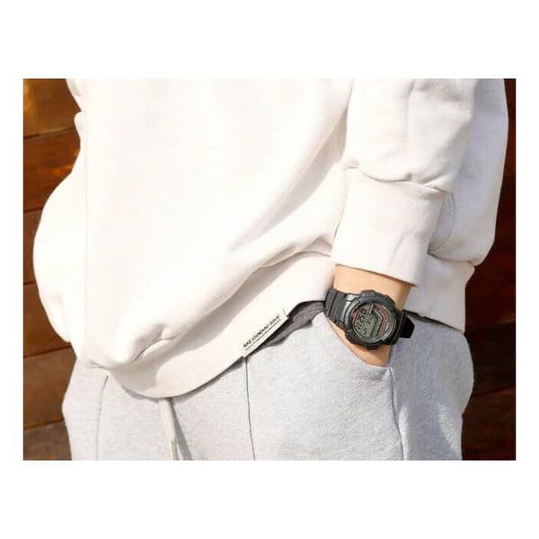 Klocka - CASIO - WS-1800 - Unisex - Svart - Kvarts - Digital