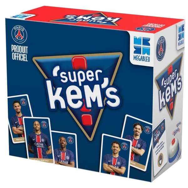 Super Kems Paris Saint-Germain - Brädspel - MEGABLEU - Ålder 6+