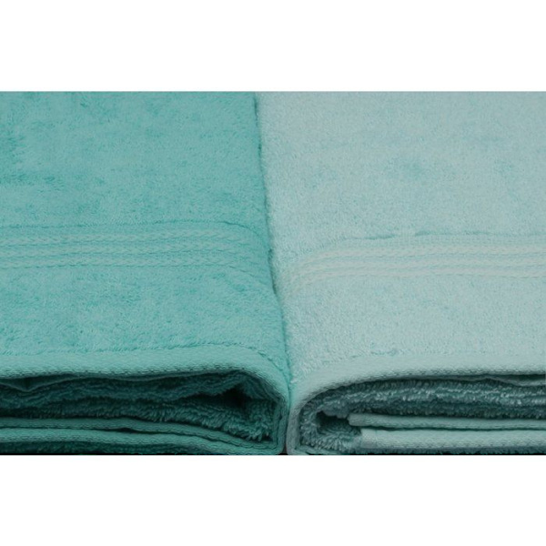 Set med 4 badlakan - 70 x 140 cm - Mintgrön
