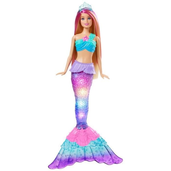 Barbie - Mermaid Dream Lights - Docka