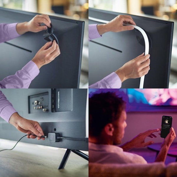 LED-remsa - PHILIPS HUE - Gradient - För PC