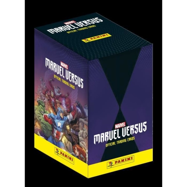 Marvel kontra - låda med 24 panini -fickor