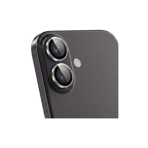 2-pack linsskydd - FG MG - IPhone17/IPhone16/IPhone16 Plus - Transparent