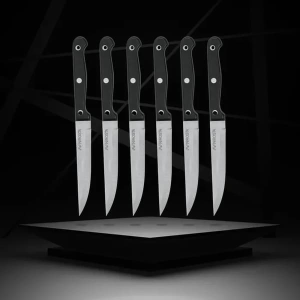 Set med 6 stekknivar - NIROSTA - 21 cm