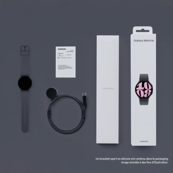 SAMSUNG Galaxy Watch6 40mm grafit Bluetooth