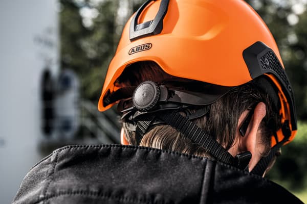 Industriskyddshjälm - ABUS - SPECTOR - Orange