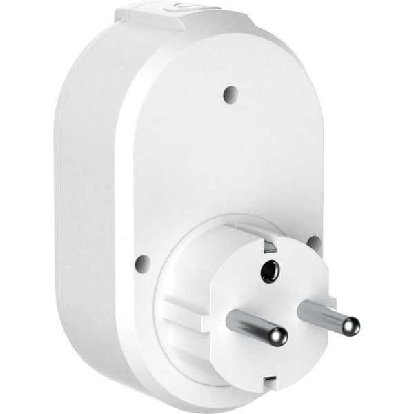 Set med 2 anslutna uttag - LINK2HOME - 230 V - Vit