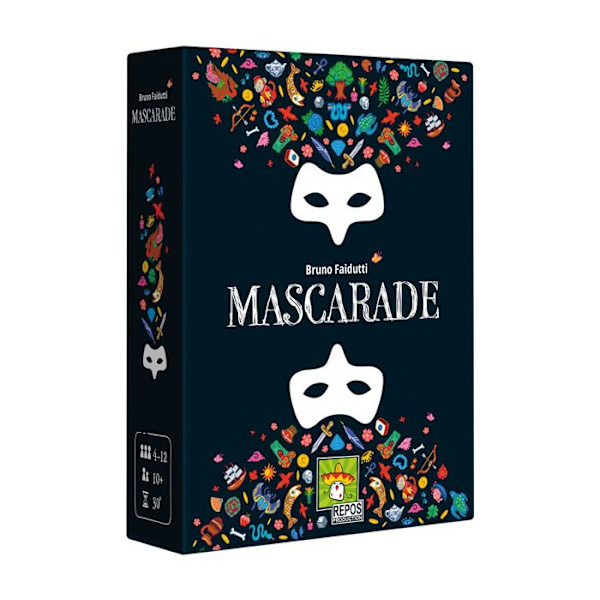 Strategispel - ASMODEE - Masquerade V2 - Barn - Blå - Från 7 år