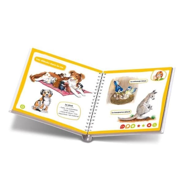 tiptoi, Interaktiv bok, Mini Doc, Djurungar, 4 år, 13099022, Ravensburger