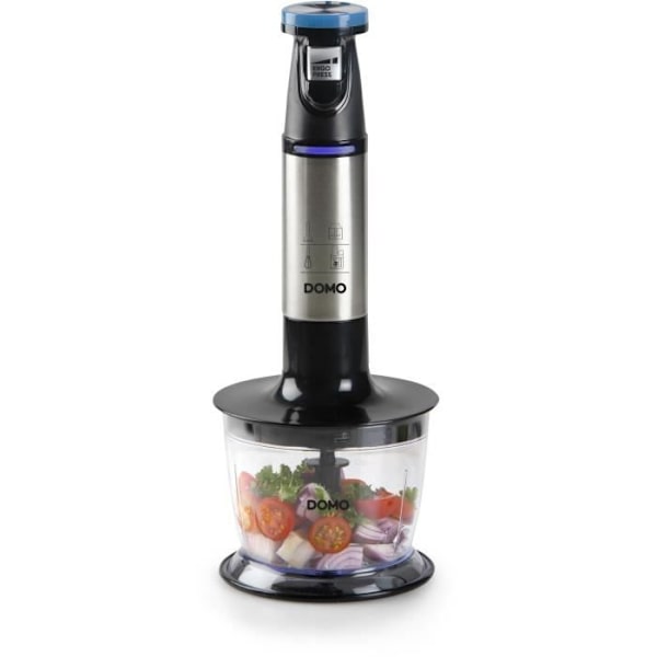 My Vegetable Mixer Set - DOMO - DO9254M - 800 W - Variabel hastighet - 4 tillbehör - Rostfritt stål