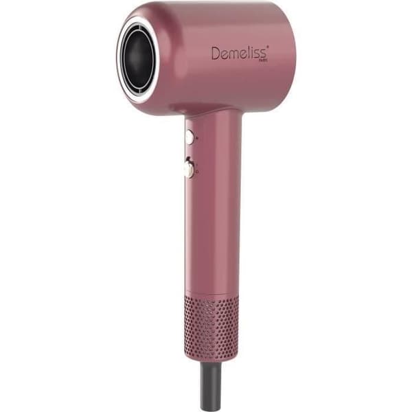 Hårtork - DEMELISS - ULTIMATE DRYER SET - Magnetisk diffusor - 1600 W - Cherry Chérie