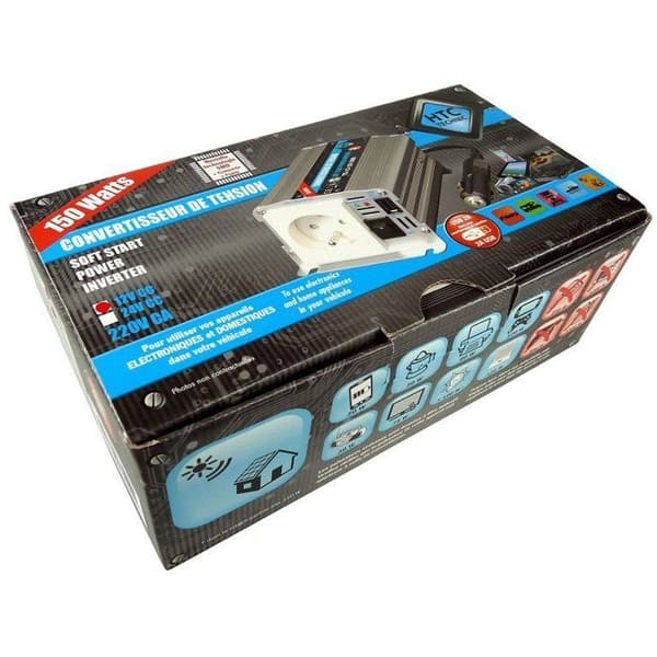 WP 12 / 220V 150W-omvandlare med USB-uttag