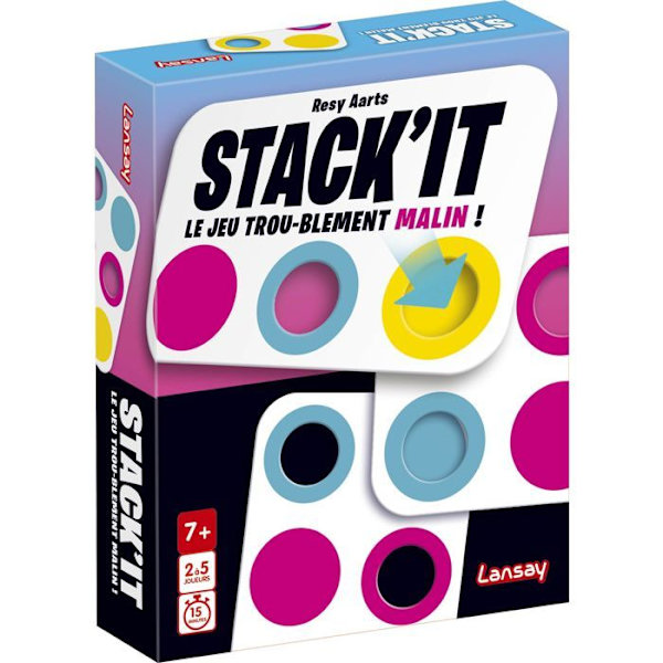 STACK'IT - Brädspel - LANSAY - Från 7 år