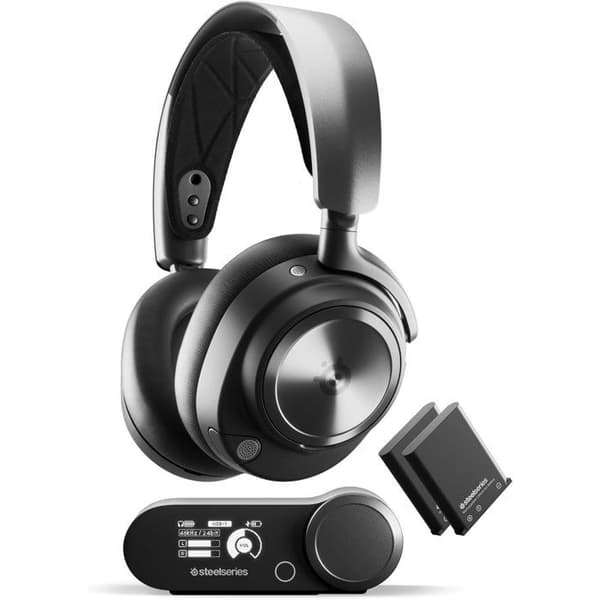 Trådlös spelhjälm Arctis Nova Pro Steelseries - Svart