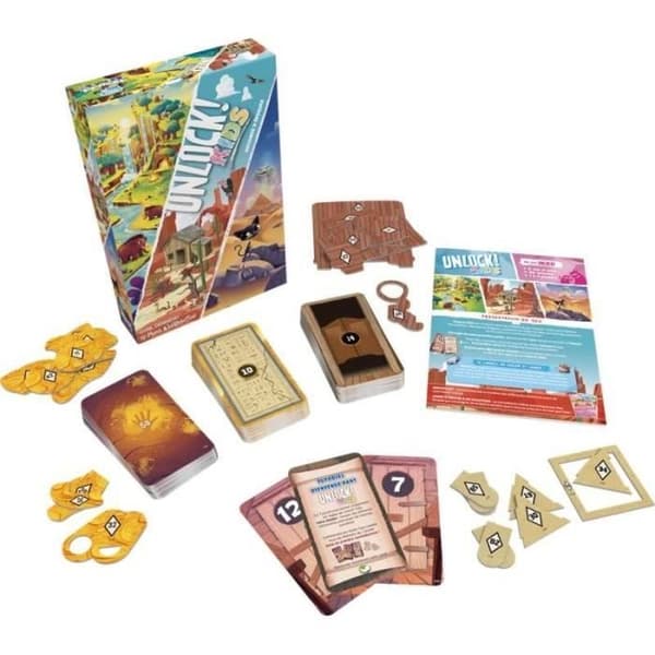 Låsa upp! Kids Epoques Stories - Asmodee - brädspel