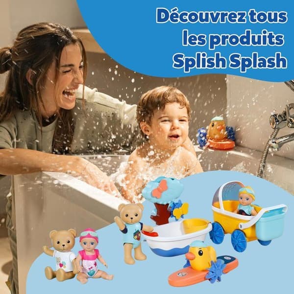 Badelegetøj - BABY BORN - Splish Splash Emma - Batterifri svømning - 15 cm - Fra 12 måneder