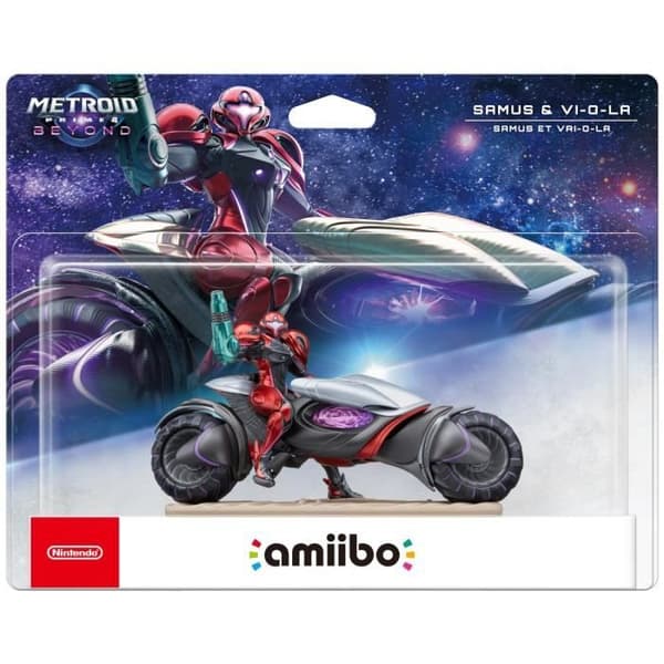 Amiibo Figur - Samus & Vai-O-La  Metroid Collection