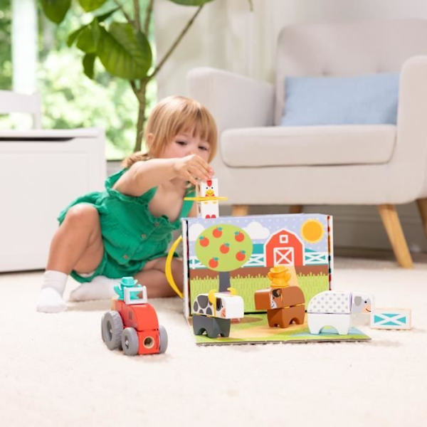 Blockables - Bondgården - 56 bitar - Från 2 år - Melissa & Doug