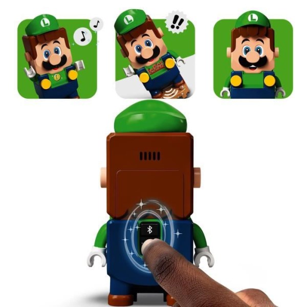 LEGO 71387 Super Mario Adventures of Luigi startpaket, interaktivt byggspel