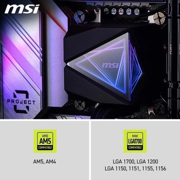 PC-kylning - MSI - 306-7ZW7A11-C24 - MAG CORELIQUID I240