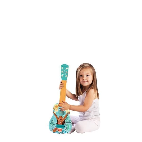 LEXIBOOK - VAIANA - Akustisk gitarr för barn - Höjd 53 cm
