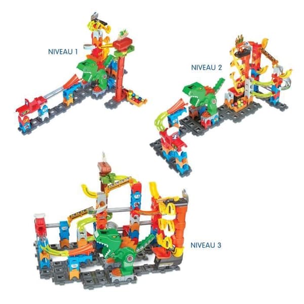 VTECH MARBLE RUSH - DINO ADVENTURES MAGNETSET XL400E
