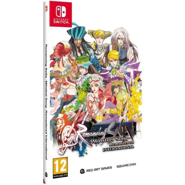 Romancing SaGa Minstrel Song - Remastered International - Nintendo Switch-spel