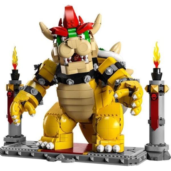 LEGO SUPER MARIO 71411 Den kraftfulla bowser, figur, konstruktionssats, insamling, gåva