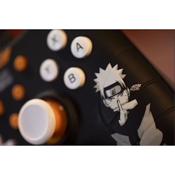 Gamepad - KONIX - Naruto - Svart - Switch
