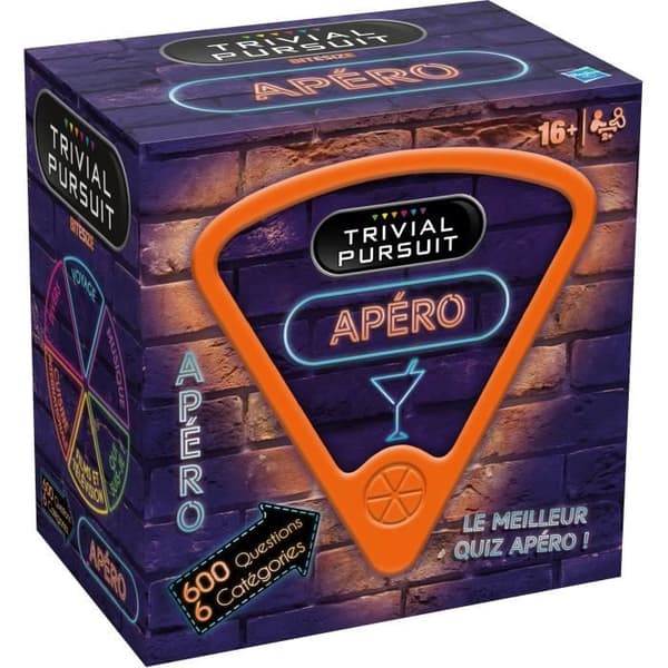 TRIVIAL PURSUIT Aperitifresa - Brädspel - VINNANDE RÖTT